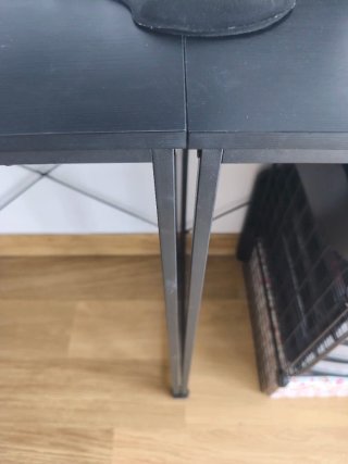 Escritorio JYSK Negro Metal