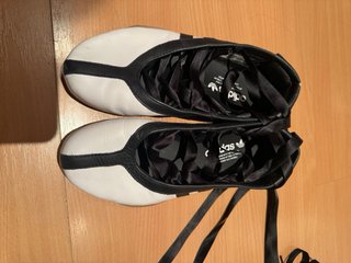 Zapatillas Adidas Taekwondo Blancas y Negras