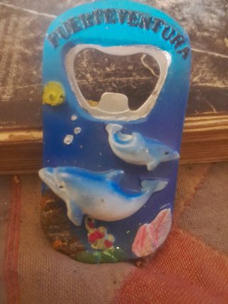 Apribottiglie souvenir Fuerteventura delfini
