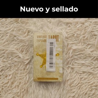 Tarot Vintage Español Sellado 78 Cartas