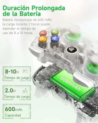 Mando Gamer Inalámbrico PC Xbox Switch