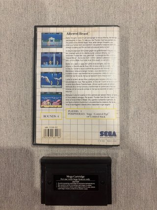 Altered Beast Sega Master System