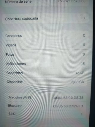 iPad 6ª Gen Plata