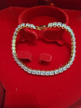 Pulsera Acero Inoxidable Baño Oro