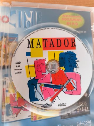 DVD Matador de Pedro Almodóvar