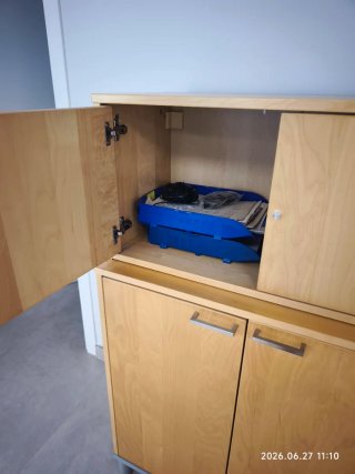 Mueble de Almacenamiento Ikea Madera y Metal