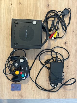 Nintendo GameCube Negra Completa