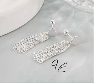Pendientes plata 3 aros 12€/a estrenar