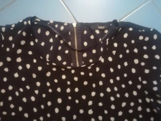 Camicia smanicata donna ONLY pois