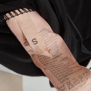 ZARA Maglia da sera Nera Collo Alto  S - SMALL