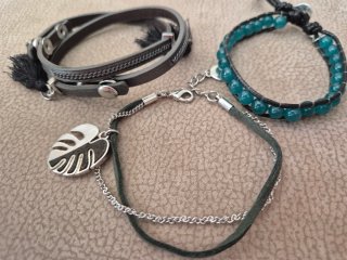 Lote 3 pulseras marca Dayaday