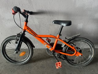 Bici infantil Decathlon Btwin Naranja