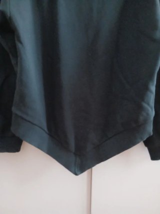 Felpa bambina GAELLE PARIS nera con logo