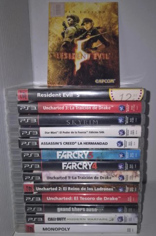 Consola PS3 + PS2 + Volante + Juegos