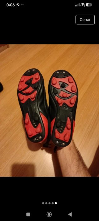 Botas de fútbol niño Masspro negras