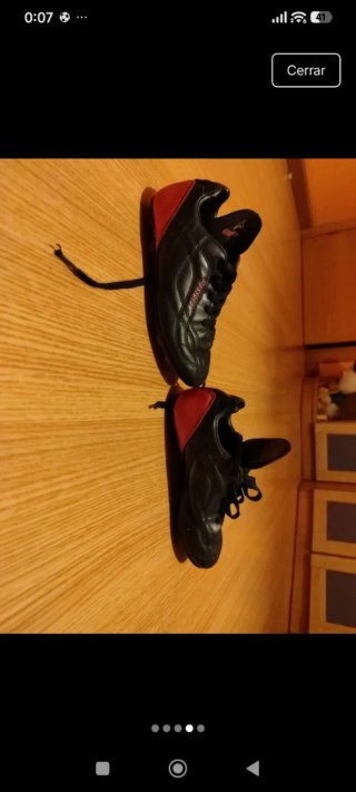 Botas de fútbol niño Masspro negras
