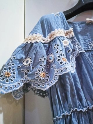 Vestido Boho Largo Bordado