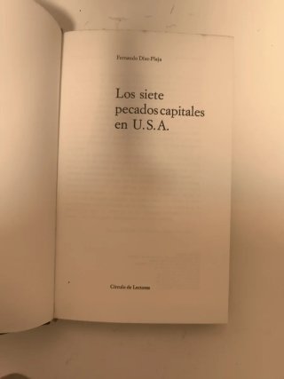 Los 7 pecados capitales en España y EE.UU.