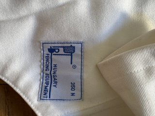 Traje de esgrima chaqueta y pantalón