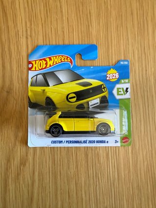 Hot Wheels 2020 Honda e Custom Amarelo