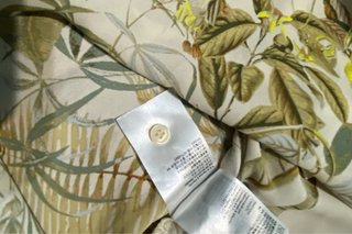 Blusa H&M Estampado Tropical Talla M