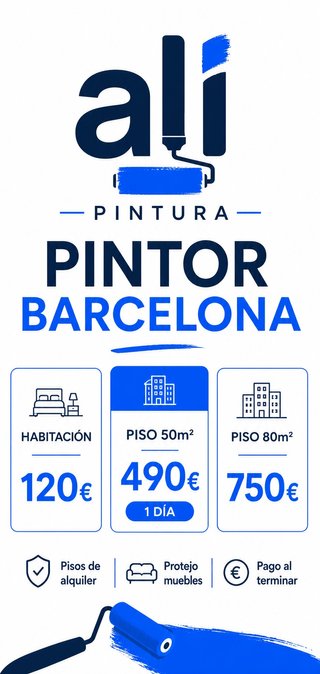 Pintor Barcelona – Habitación 120€
