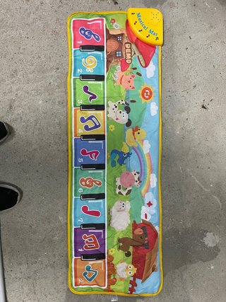 Alfombra musical para bebés