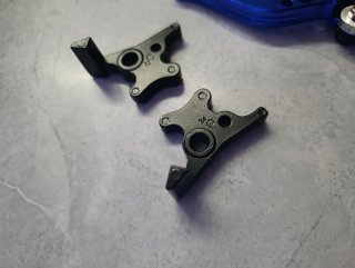 Manetas de freno y embrague azules