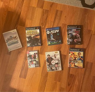 Lote Videojuegos PS2, PS4, Wii, Switch