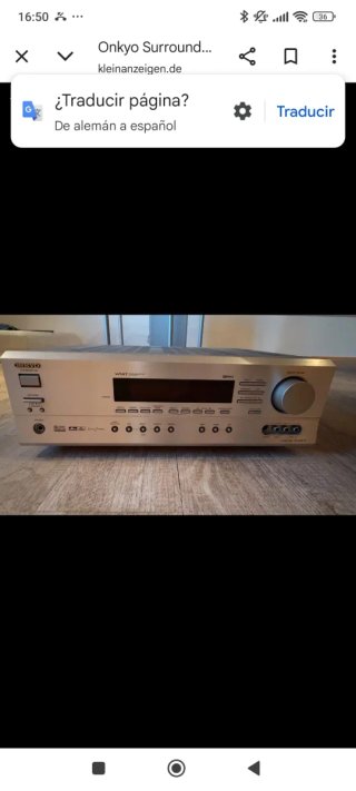 Amplificador Home Cinema Onkyo
