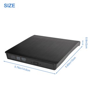 Grabadora Reproductor Externa USB 3.0 CD/DVD RW
