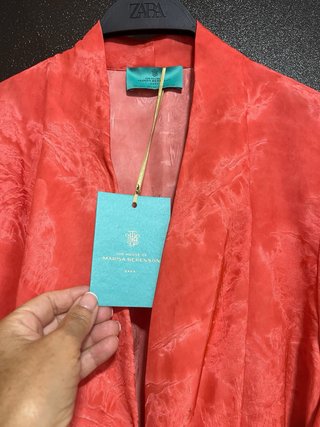 Blusa y pantalón Marisa Bereson + Zara Colección
