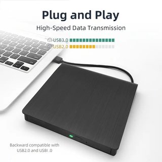 Grabadora Reproductor Externa USB 3.0 CD/DVD RW