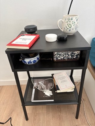 Mesita Noche Ikea SETSKOG Negra