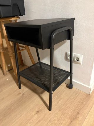 Mesita Noche Ikea SETSKOG Negra