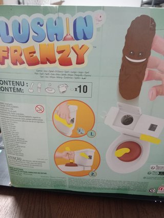 Jogo de Mesa Flushin' Frenzy Mattel