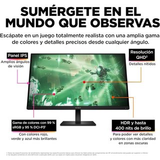 MONITOR HP OMEN 27 QHD IPS 165HZ 1MS