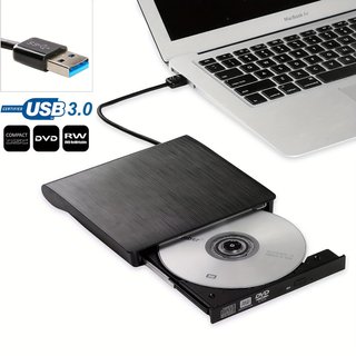 Grabadora Reproductor Externa USB 3.0 CD/DVD RW