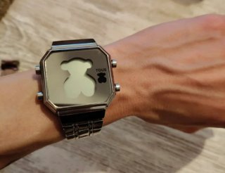 Reloj Tous mujer plateado + reloj regalo