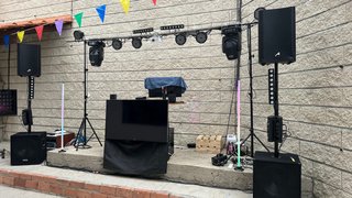 Alquiler Equipo Sonido e Iluminación Fiesta