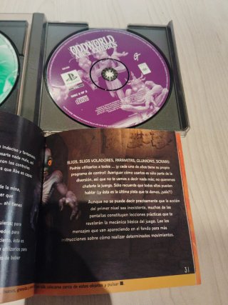 Oddworld Abe's Oddysee PS1 PAL
