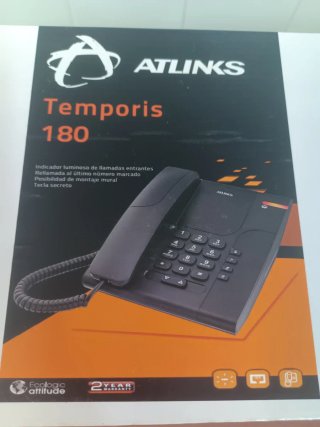 Telefono fisso Alcatel/Atlinks Temporis 180 - Nuovo