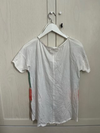 Camiseta Bershka M dibujo MEOW