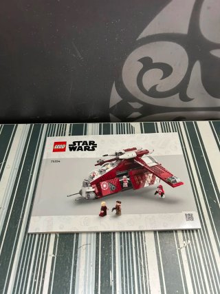 Lote 12 manuales instrucciones de LEGO Star Wars