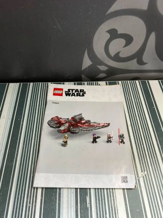 Lote 12 manuales instrucciones de LEGO Star Wars