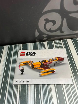 Lote 12 manuales instrucciones de LEGO Star Wars