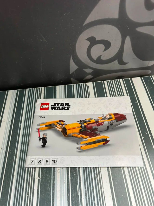 Lote 12 manuales instrucciones de LEGO Star Wars