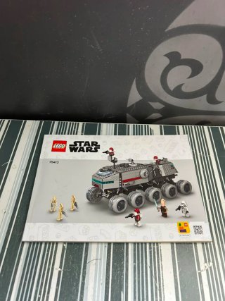 Lote 12 manuales instrucciones de LEGO Star Wars