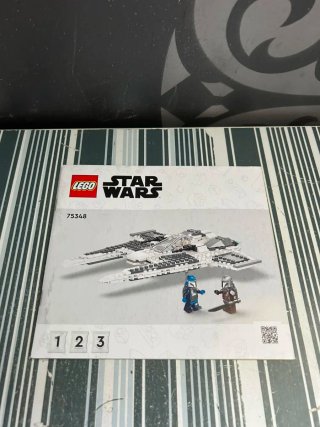 Lote 12 manuales instrucciones de LEGO Star Wars