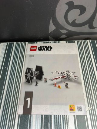 Lote 12 manuales instrucciones de LEGO Star Wars